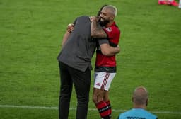 Rogério Ceni e Gabigol - Flamengo