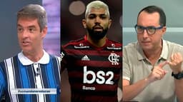 Tim Vickery, Gabigol e Carlos Cereto