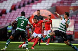 Benfica x Sporting Lisboa.