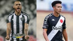 Montagem - Botafogo e Vasco