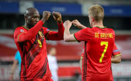 Lukaku e De Bruyne - Bélgica