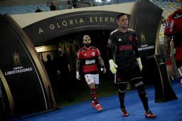 Flamengo - Diego Alves e Gabigol (Libertadores)