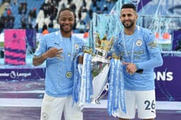 Sterling e Mahrez - Manchester City