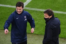 Leonardo e Mauricio Pochettino - PSG