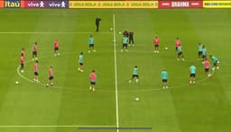 Treino da Seleção Brasileira