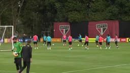 Treino da Seleção Brasileira