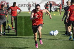 Filipe Luís - Treino Flamengo