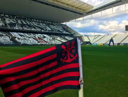 Climão Flamengo x Fluminense na Arena Corinthians