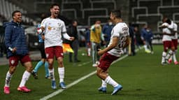 Flamengo x Fluminense - André, Martinelli e Calegari