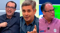 CARLOS CERETO, IVAN MORÉ E  WAGNER VILARON