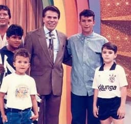 Neto e Silvio Santos