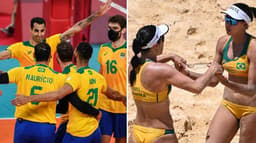 Montagem Vôlei