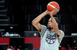 Kevin Durant atuando pelo Team USA