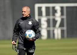 Sylvinho - Treino Corinthians