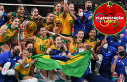 time feminino de vôlei do Brasil