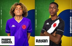 Phillipe Gabriel e Rayan - Vasco Sub-15