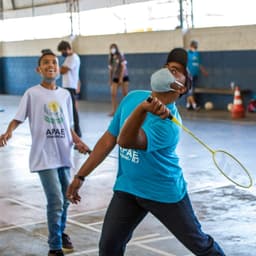 O programa "Itaguaí Ação, Esporte e Inclusão" já atende a cerca de 50 moradores de Itaguaí que possuem algum tipo de deficiência