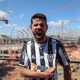 Diego assinou com o Galo até o fim de 2022 e pode formar um super ataque com Hulk