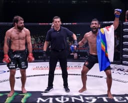 Em sua segunda luta pelo Bellator, Fabio Aguiar saiu vencedor na decisão unânime dos juízes