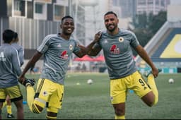 Nilson e Marquinhos no Hong Kong Pegasus