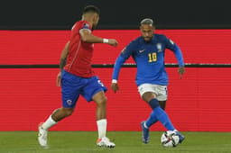 Chile x Brasil - Neymar