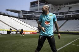 Gabigol - Treino Seleção Brasileira