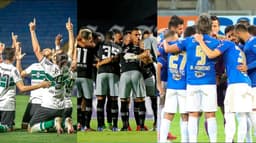 Coritiba, uma do Vasco e uma do Cruzeiro