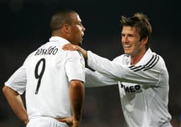 Ronaldo Fenômeno e David Beckham - Real Madrid