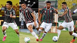 Montagem - Laterais Esquerdos Fluminense