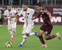 Metz x PSG - Neymar