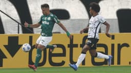 Menino marcou para o Palmeiras, mas não evitou a derrota para o Corinthians (Foto: Cesar Greco)