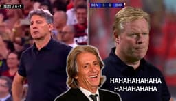 Meme: Jorge Jesus (Benfica x Barcelona)