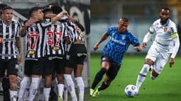 Montagem - Atlético-MG e Grêmio