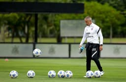 Sylvinho - Treino Corinthians