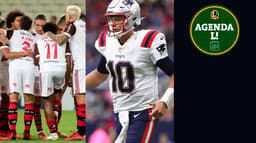 Flamengo  e Patriots na NFL