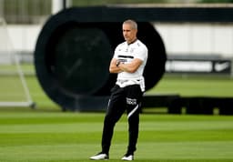 Sylvinho - Treino Corinthians