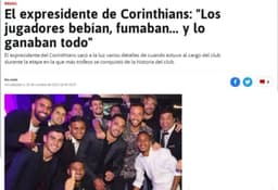 AS usa foto do São Paulo para falar do Corinthians