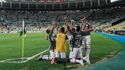 Fluminense x Sport - Comemoração Fluminense