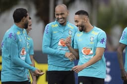 Raphinha e Fabinho - Seleção Brasileira