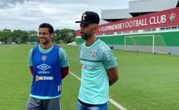 Fred e Leandro Euzébio - Fluminense