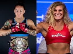 Cris Cyborg, que defendeu o cinturão do Bellator, e Kayla Harrison falaram sobre a expectativa que cresce para o duelo entre as duas no MMA