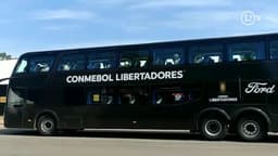 Ônibus do Palmeiras - estádio Centenário