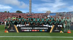 Time do Palmeiras posado