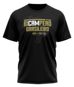 O torcedor alvinegro já tem á disposição uma camisa celebrando o bicampeonato Brasileiro