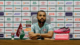 Samuel Xavier - coletiva Fluminense