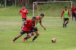 Treino do Botafogo-SP