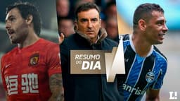 Resumo do Dia - Ricardo Goulart, Carvalhal e Diego Souza