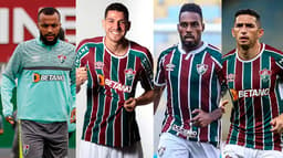 Samuel Xavier, Nino, Luccas Claro e Danilo Barcelos