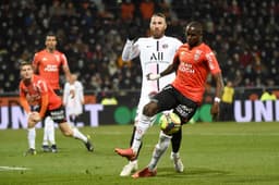 Lorient x PSG - Sergio Ramos