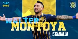 Walter Montoya voltando ao Rosario Central